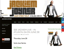 Tablet Screenshot of jackiemjoyner.com